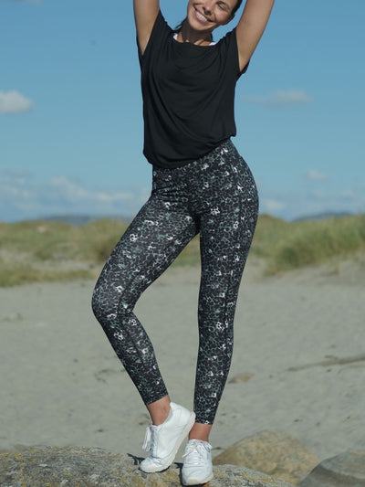 Power Tights Wild Ink