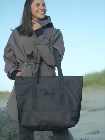 Lule Waterproof Zipped Shopper