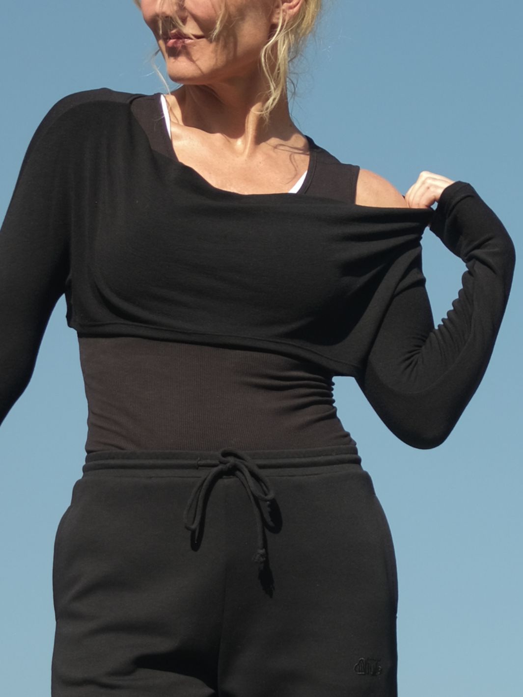 Fabulux crop sweater