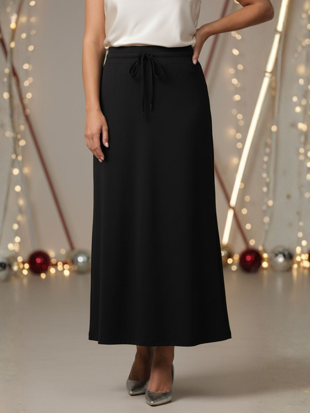 Easy MAXI skirt Black