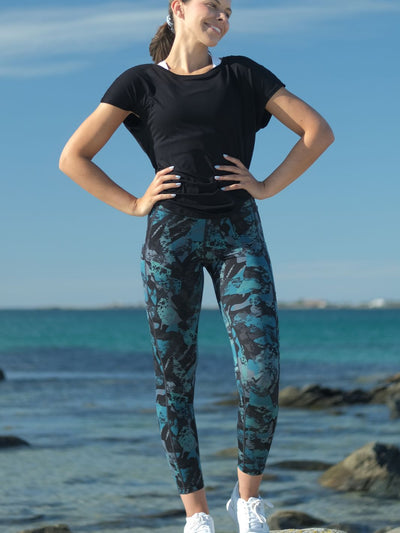 Power Tights Petrol