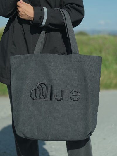 Lule Canvas Shopper Washed Black