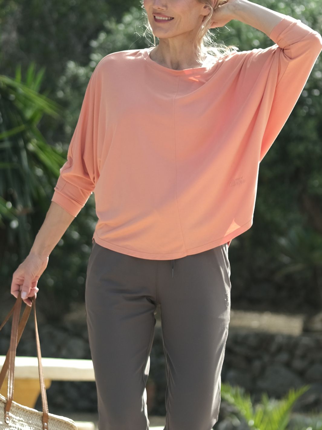 Loos'n Up sweater Peach