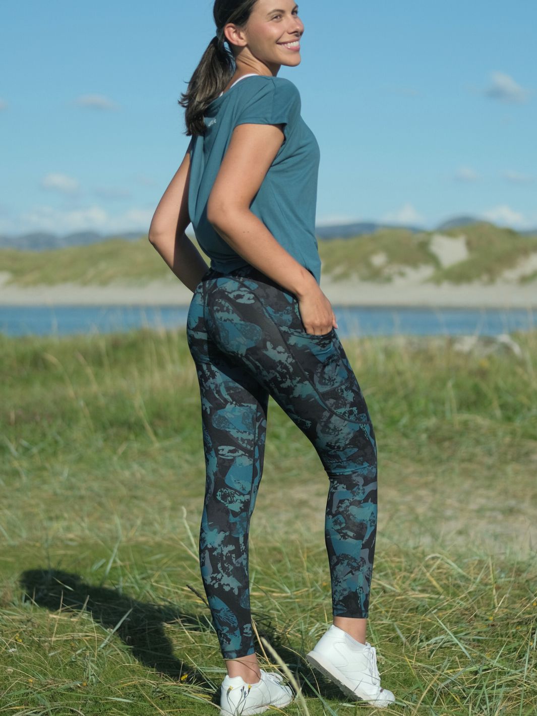 Power Tights Petrol