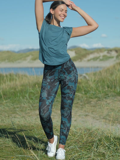 Power Tights Petrol