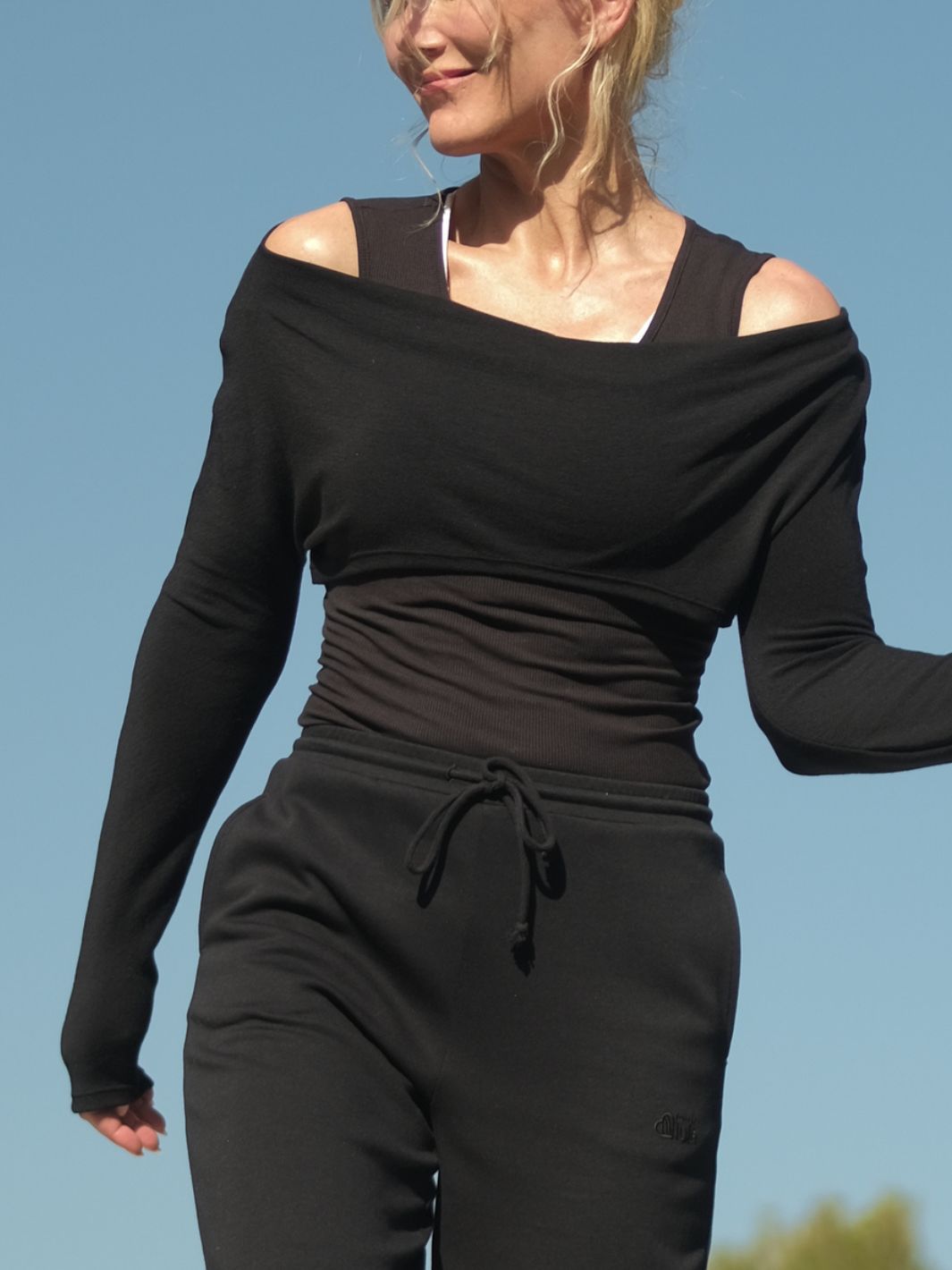Fabulux crop sweater