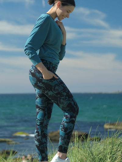 Power Tights Petrol