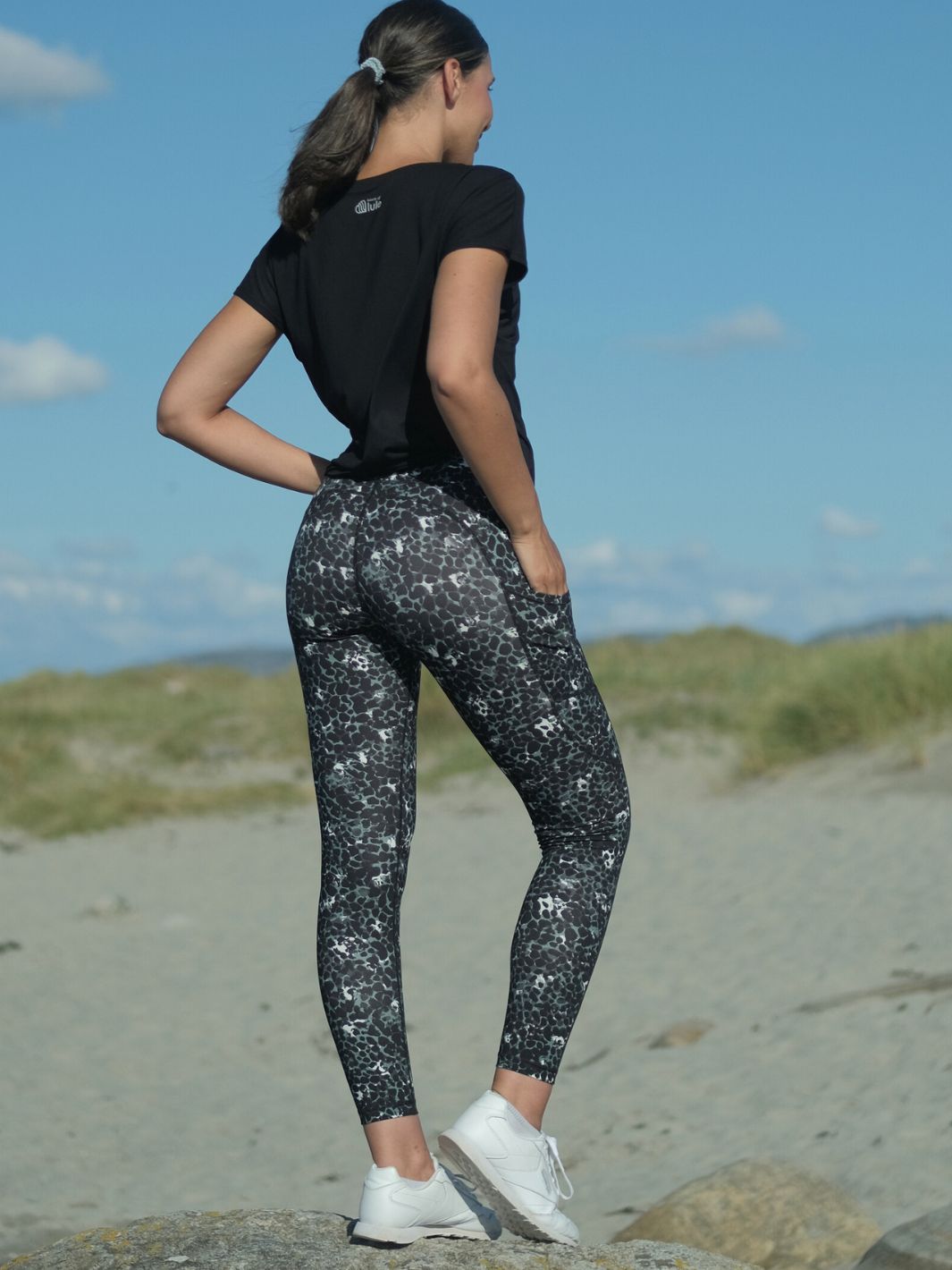 Power Tights Wild Ink