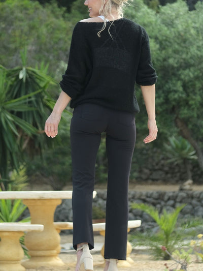 Lule Straight Pocket Pant Black