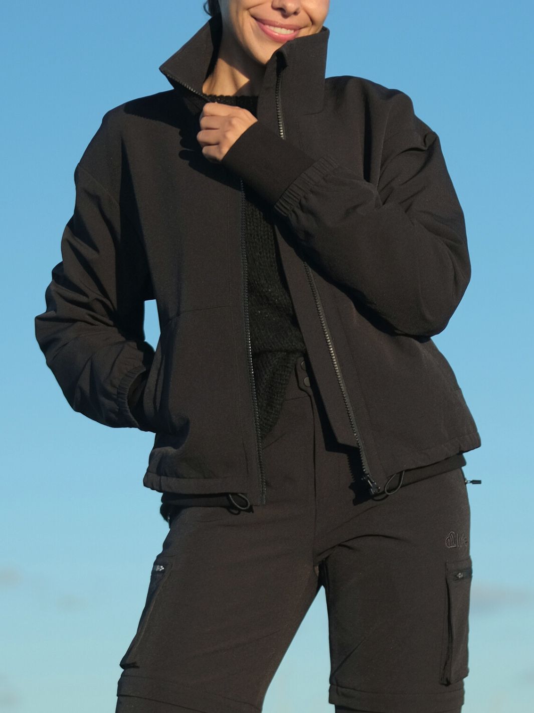 Urban Bomber Jacket Black